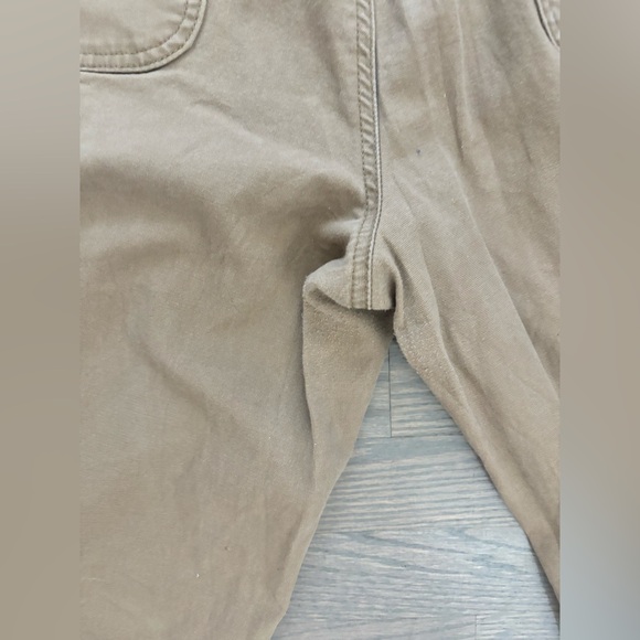 Carhartt Women’s Loose Fit Canvas Work Pant size 18 short tan khaki - Picture 2 of 10